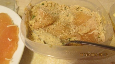 Homemade Chicken Parmesan