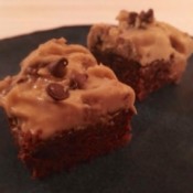 Cookie Dough Topped Brownies