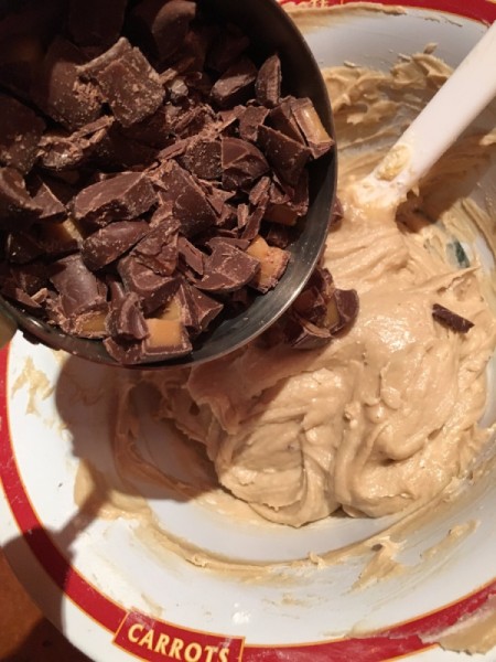 Cookie Dough Topped Brownies