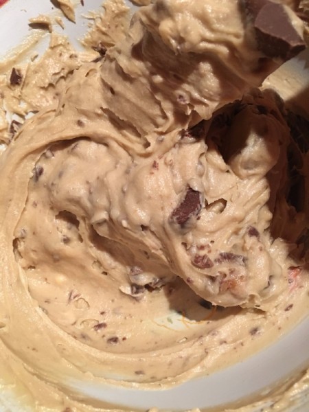 Cookie Dough Topped Brownies