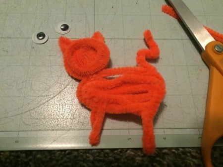 Pipe Cleaner Cat