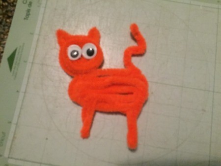 Pipe Cleaner Cat