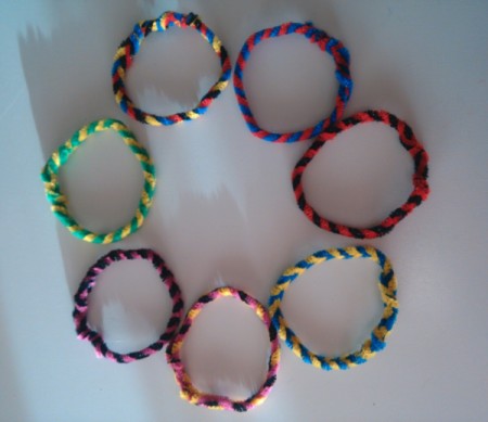 Pipe Cleaner Bracelets