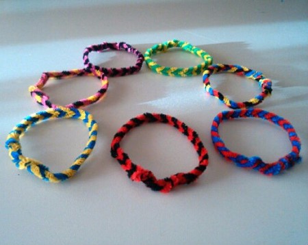 Pipe Cleaner Bracelets
