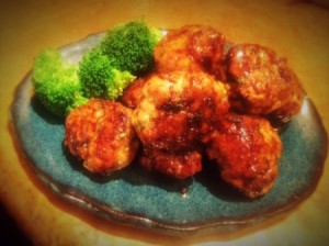 Glazed Chicken Teriyaki Meatballs