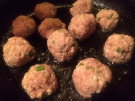 Glazed Chicken Teriyaki Meatballs