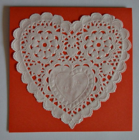 Message of Love Valentine Card