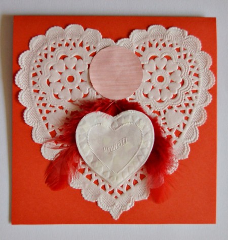 Message of Love Valentine Card