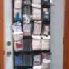 shoe organizer for medical supplies