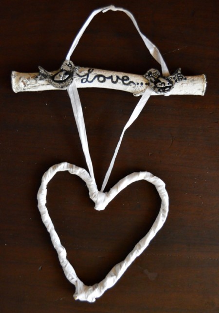Rustic Valentine's Day Hanging Hearts