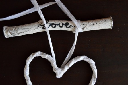 Rustic Valentine's Day Hanging Hearts