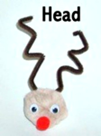 Pop Pom Reindeer