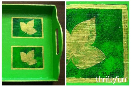 Making a Painted Wooden Tray