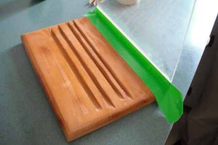 Homemade Recipe Book Holder