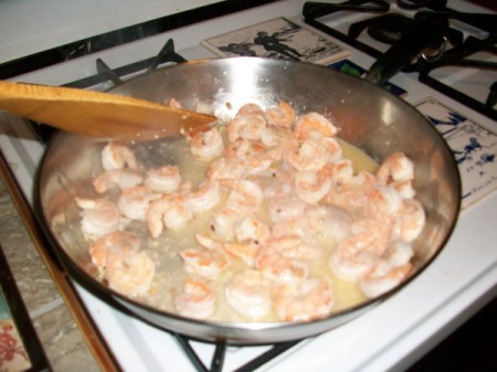 Zucchini Shrimp Scampi