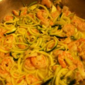 Zucchini Shrimp Scampi