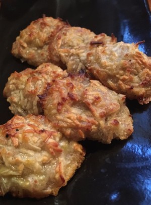 Two Ingredient Coconut Banana Cookies