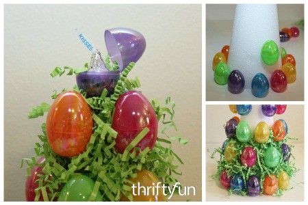 Plastic Easter Egg Tree