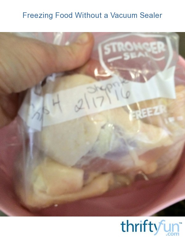 Freezing Food Without a Vacuum Sealer ThriftyFun