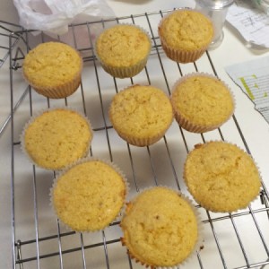 Orange Corn Muffins