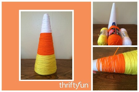 Making a Candy Corn Tree