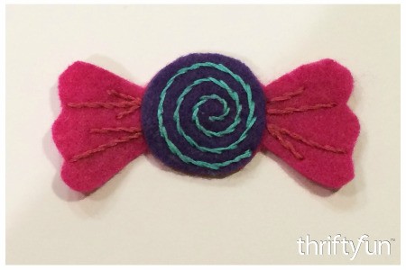 Making a Felt Candy Ornament