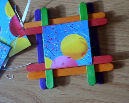 check fit your picture to make sure it will fit in the frame