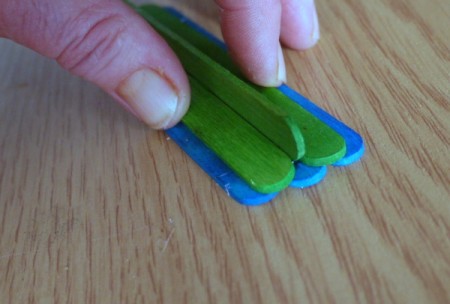 hold until set and allow the glue to dry