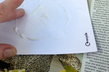 Recycled Paper Pendant