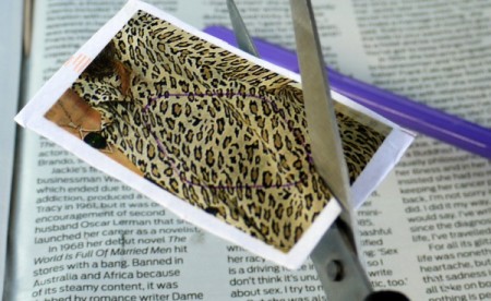 Recycled Paper Pendant