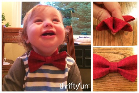 Making an Infant Bow Tie