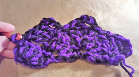 Cozy Fan Stitch Crochet Infinity Scarf