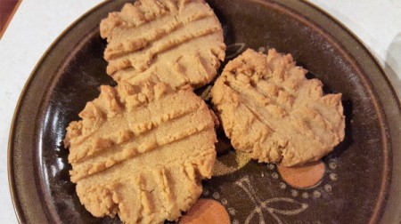 Flourless Peanut Butter Cookies