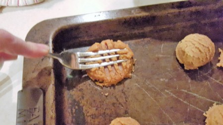 Flourless Peanut Butter Cookies