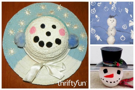 Snowman Craft Ideas