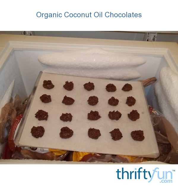 Organic Coconut Oil Chocolates ThriftyFun