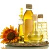 Different types of cooking oil.