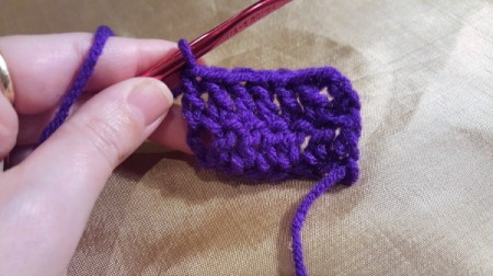 American Girl Crochet Bowband