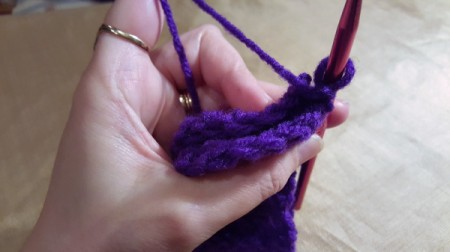 American Girl Crochet Bowband