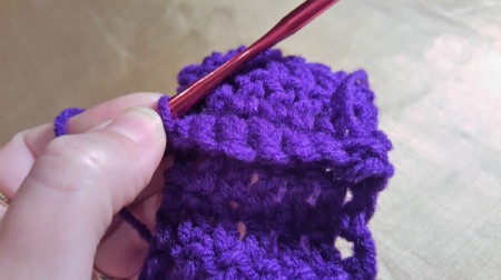 American Girl Crochet Bowband