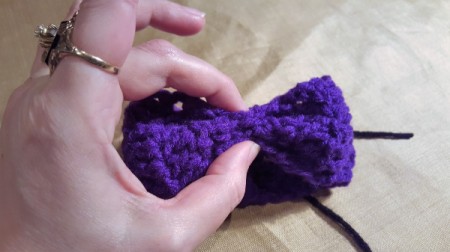 American Girl Crochet Bowband