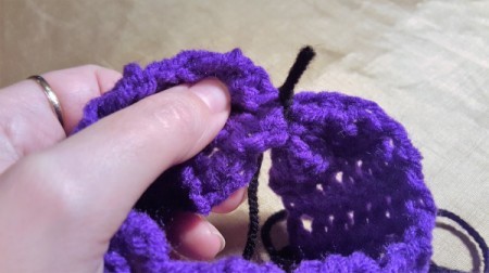 American Girl Crochet Bowband