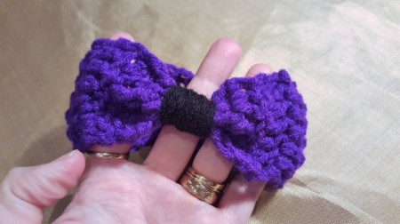 American Girl Crochet Bowband