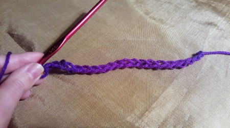 Child's Scrap Yarn Crochet Infinity Scarf