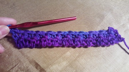 Child's Scrap Yarn Crochet Infinity Scarf