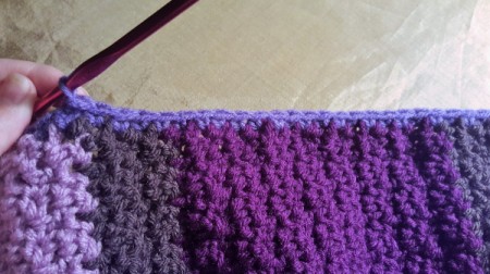 Child's Scrap Yarn Crochet Infinity Scarf