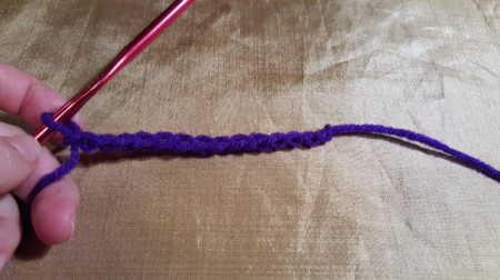 Purple Passion Crochet Fingerless Gloves