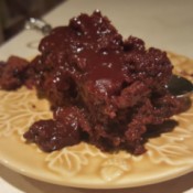 Fudgy Whole Wheat Pumpkin Cake Brownies - brownies on a plate