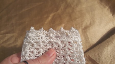 Wrist Length Lace Bridal Gloves