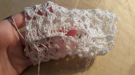 Old Fashioned Lace Gloves